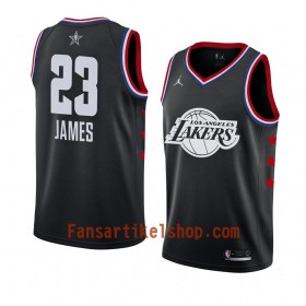 Los Angeles Lakers Trikot LeBron James 23 2019 All-Star Jordan Brand Schwarz Swingman - Herren